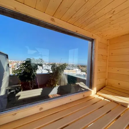 Penthouse W/private Rooftop,whirlpool, Bbq, Sauna