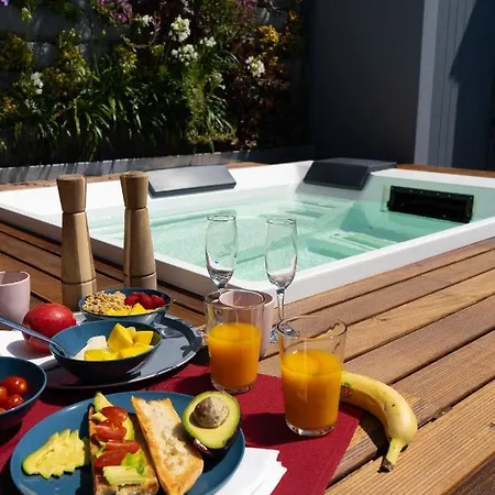 Penthouse W/private Rooftop,whirlpool, Bbq, Sauna Apartment *